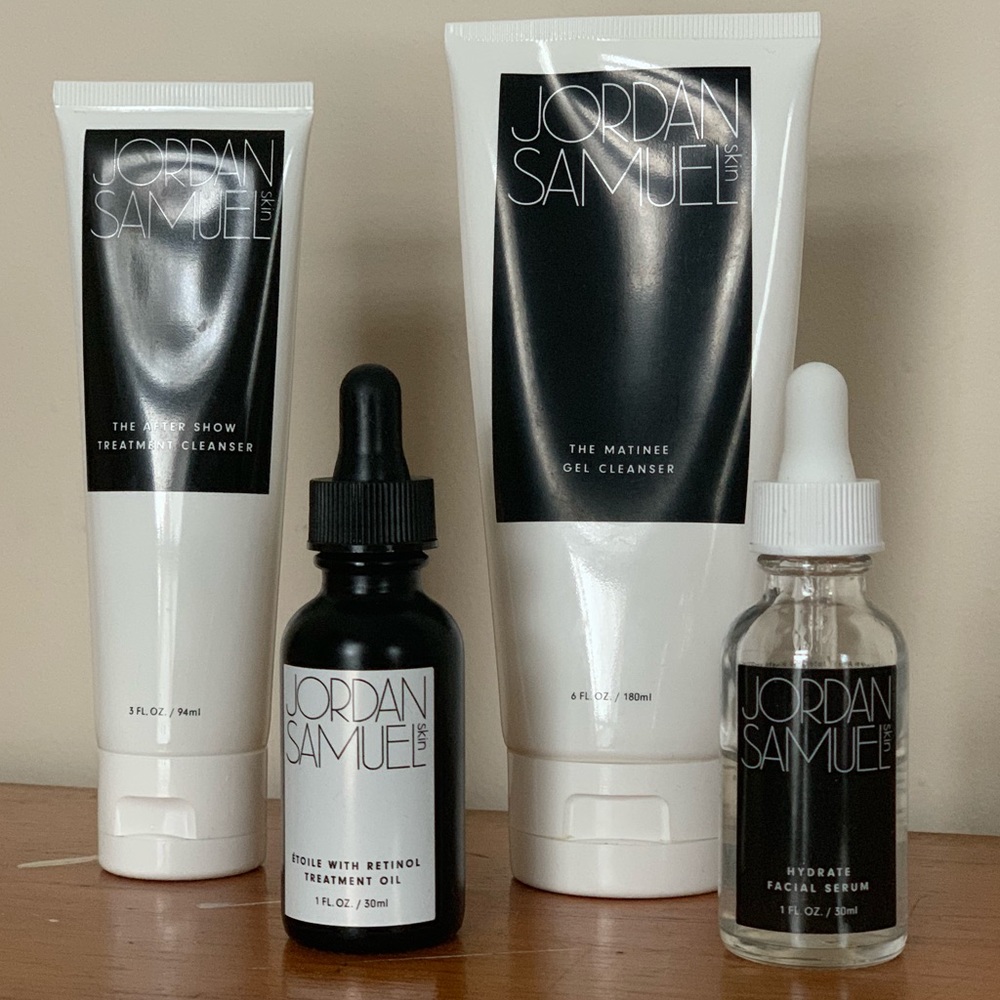 Jordan Samuel Set: Gently Used Skincare